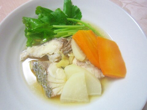 鯛と野菜の煮物
